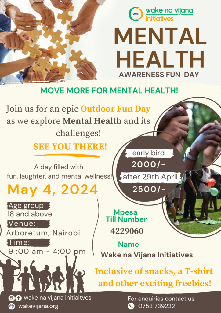 Fun Day- Mental Health Awareness Month: Wake na Vijana Initiatives