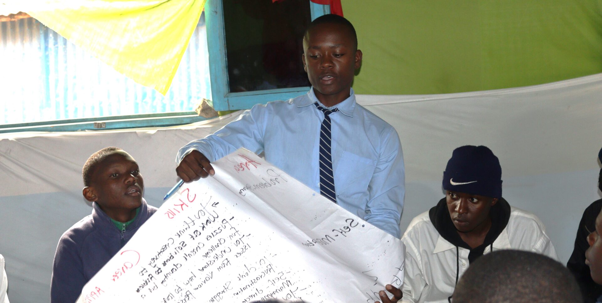 Form four students from Michelle Winners